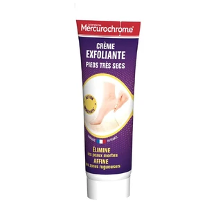 Mercurochrome Exfoliating Foot Cream 75ml