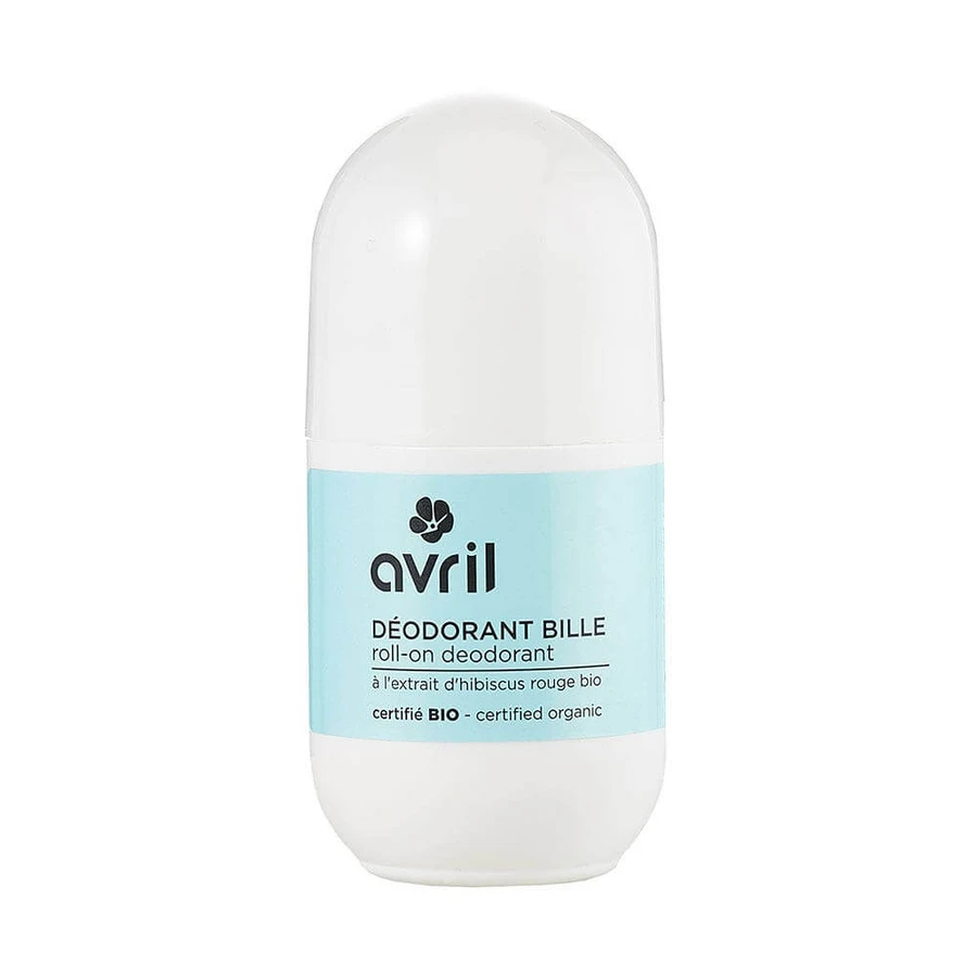 Avril Deodorant roll-on met biologisch rood hibiscusextract 50ml
