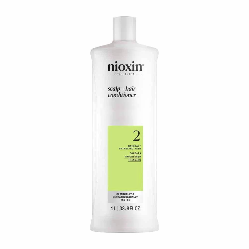 Nioxin System 2 Conditioner voor natuurlijk haar en gevorderd verlies 1L