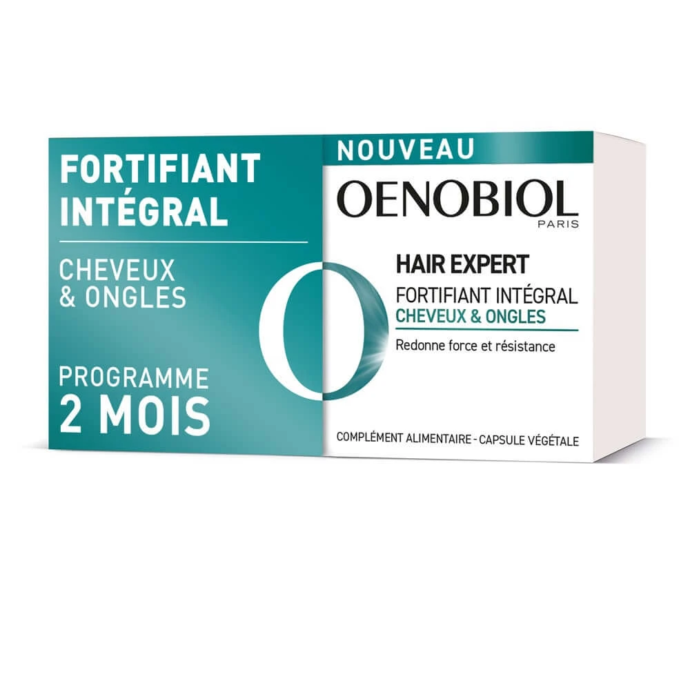 Oenobiol Hair Expert Integral Versterking Haar en Nagels 2x60 Tabletten