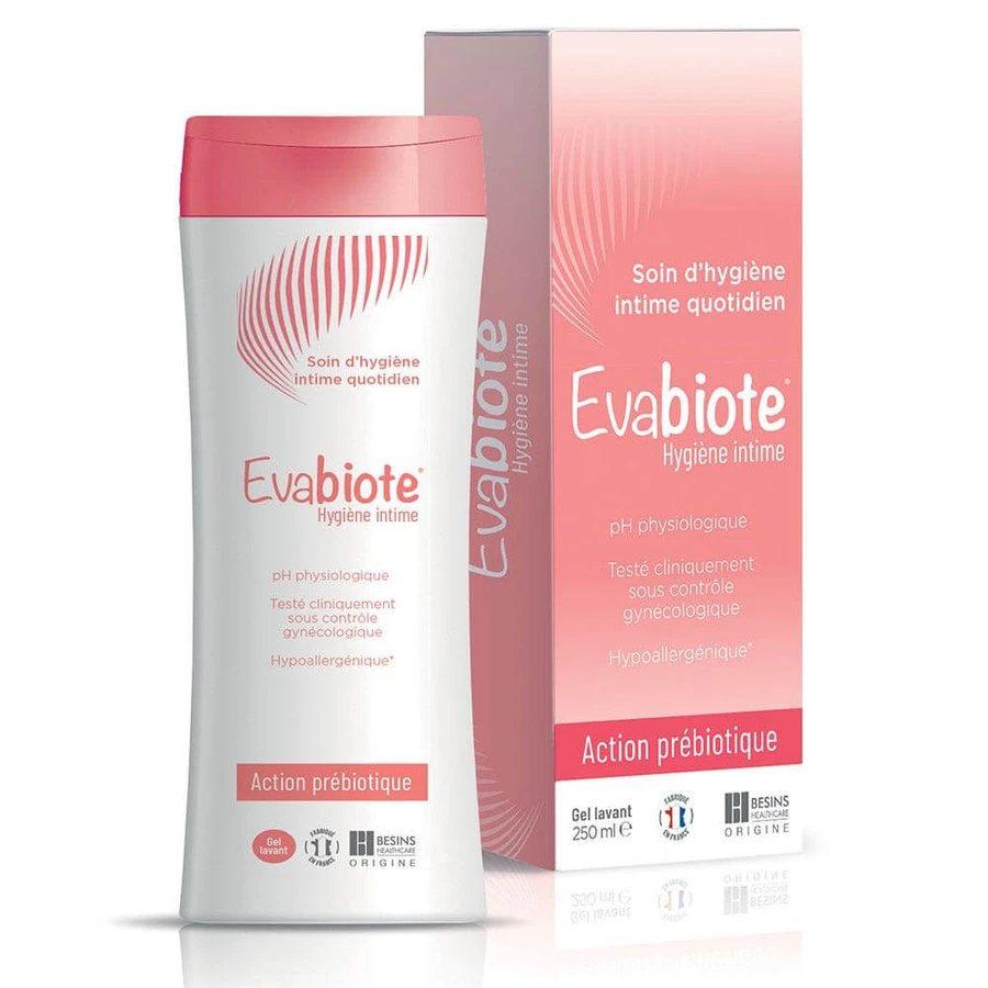 Besins Healthcare Reinigingsgel voor Intieme Hygiëne Evabiote Prebiotische Actie 250ml