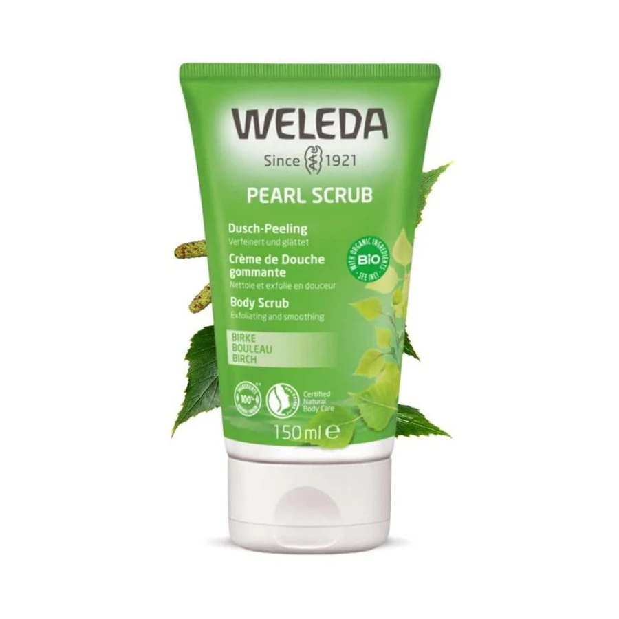 Weleda Crema de Ducha Exfoliante de Abedul y Pera 150 ml