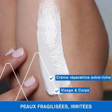 Uriage Bariéderm-Cica Repair Cream Met Cu-zn Bariederm Geïrriteerde Huid Peaux Fragilisees 100ml