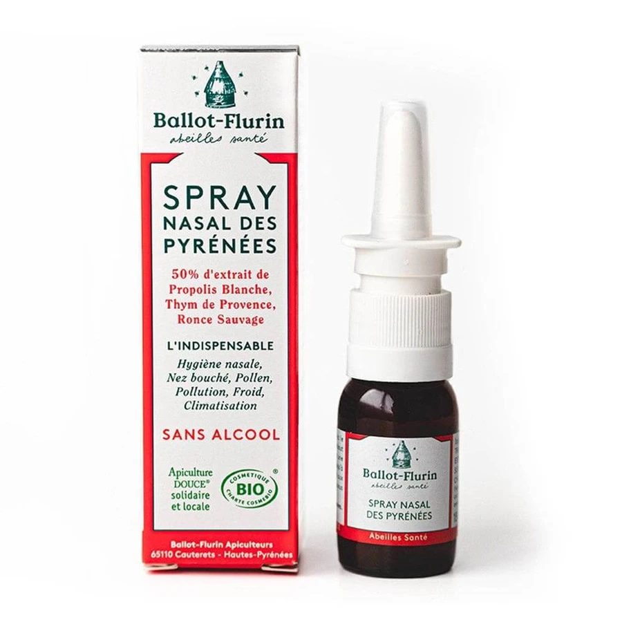 Ballot-Flurin Spray Nasal Des Pyrenees Bio 15ml