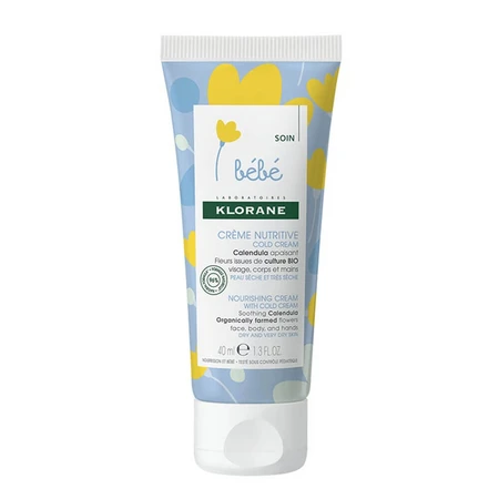 Klorane Newborn Voedende Koude Crème Droge of Zeer Droge Huid 40ml