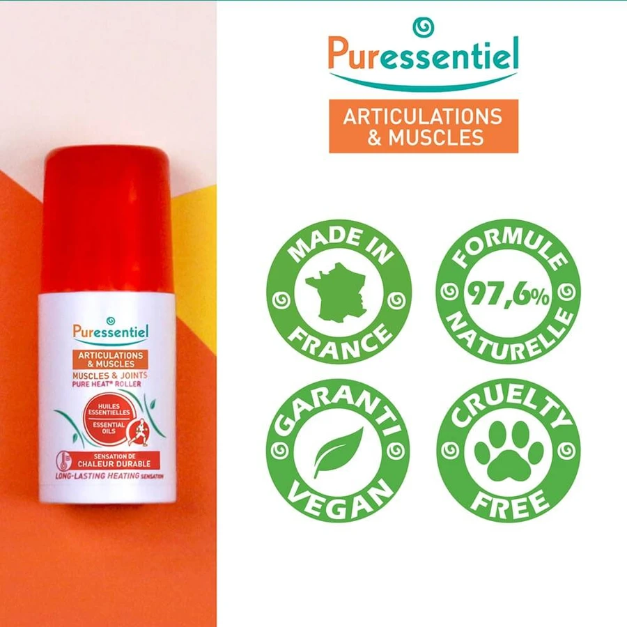 Puressentiel Gewricht en Spier Pure Warmteroller 75ml