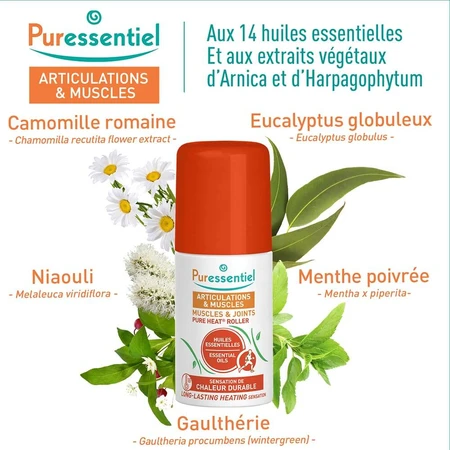 Puressentiel Gewricht en Spier Pure Warmteroller 75ml