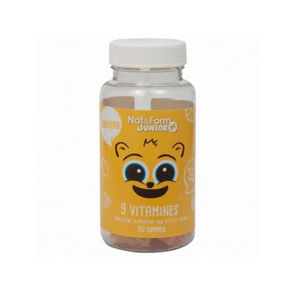Nat&Form Ours+ vitamine complex junior 30 gummies