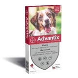 Advantix 4 Single-Dose Pipettes For Medium Size Dogs 10-25kg 25kg