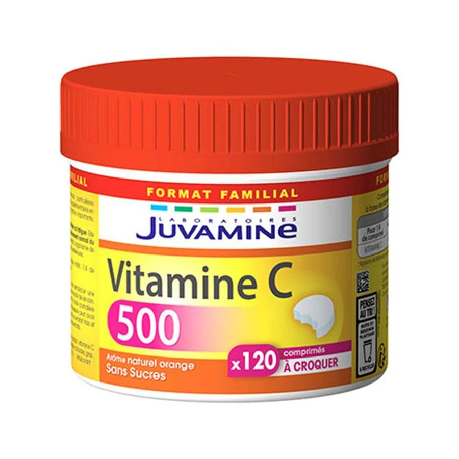 Juvamine Vitamine C Maxi Format120 Kauwtabletten