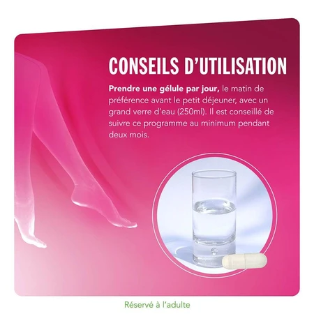 Arkopharma Veinoflux Lichte en Tonische Benen 30 capsules