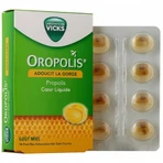 Vicks Oropolis Propolis Vloeibaar Hart Honing 16 tabletten