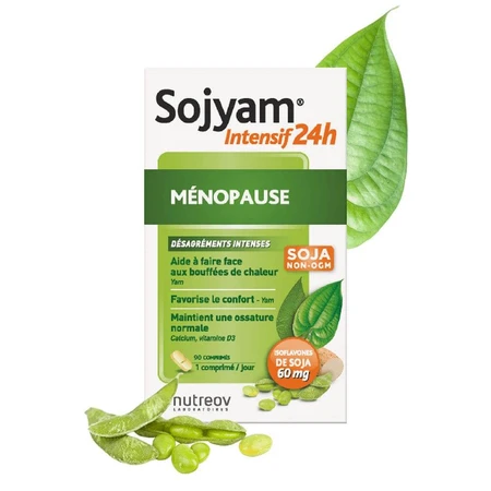 Nutreov Menopauză sojyam intensiv 24h comprimate 90 comprimate