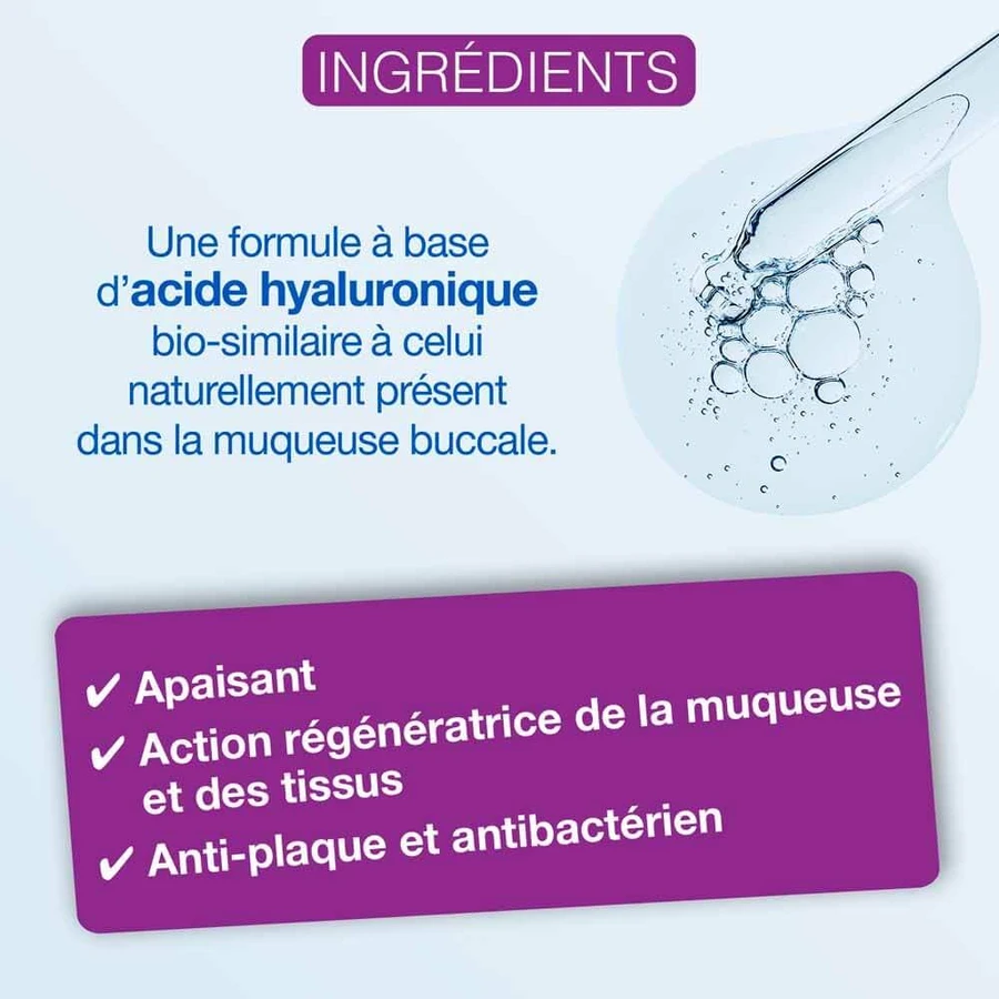 Hyalugel Forte Perio Gel buccal assainissant Acide Hyaluronique 1.2% 8ml