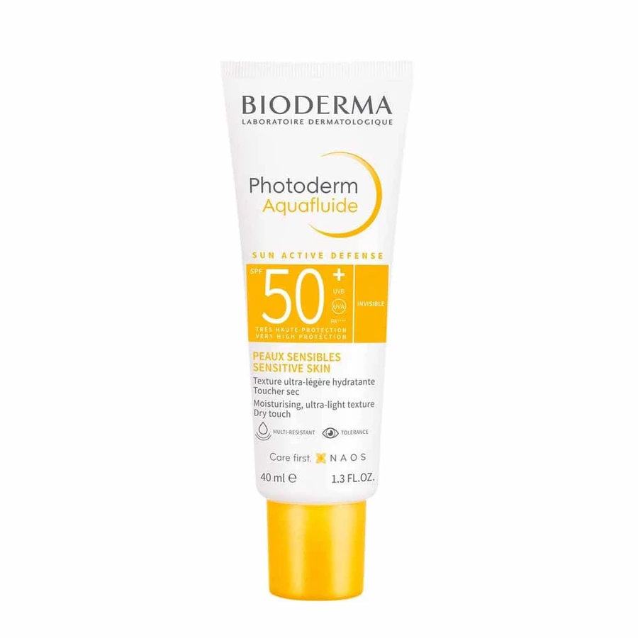 Bioderma Photoderm Aqua Fluido Spf50+ Peaux sensibles 40ml