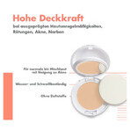 Compacte foundation voor de gevoelige normale gecombineerde huid SPF 30 Couvrance, tint 02 Naturel, 10 g, Avene