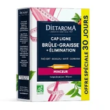 Dietaroma Fat Burner Cap Ligne + Elimination 30 Ampoules