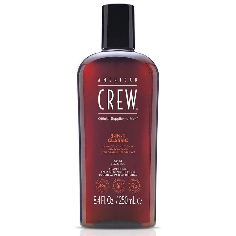 American Crew Klassieke Shampoo 3 in 1 250ml