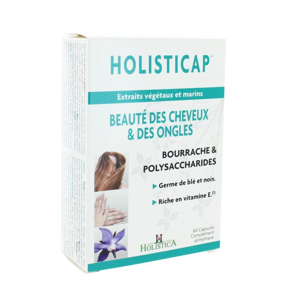 Holisticap Haar en Nagels 60 Capsules