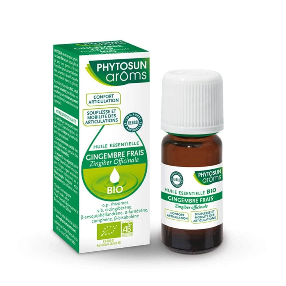 Phytosun Aroms Biologische gember etherische olie 5 ml