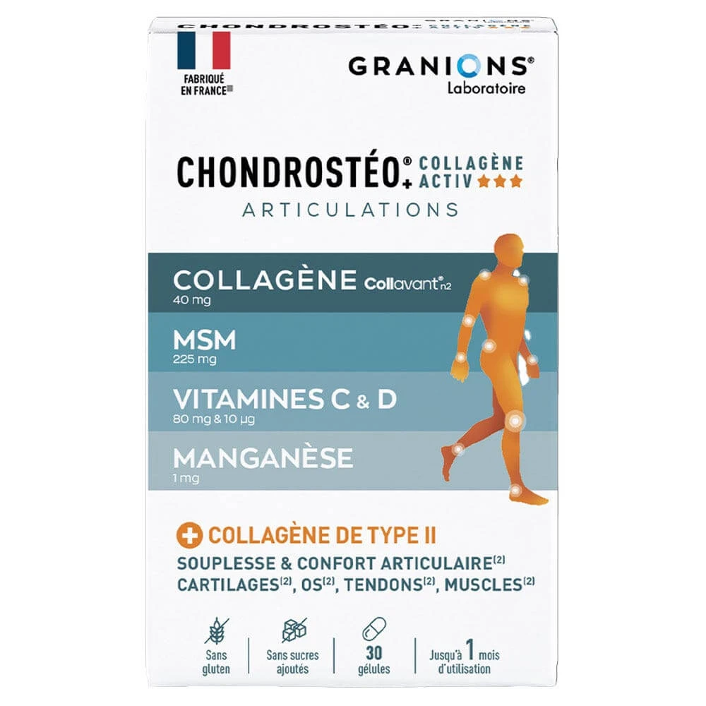 Granions Articulations Condrosteo+ Collageen Actief 30 Gels