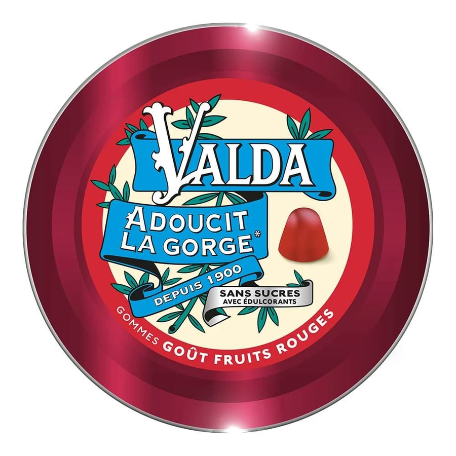 Valda Chicle Sin Azúcar Frutos Rojos 140g