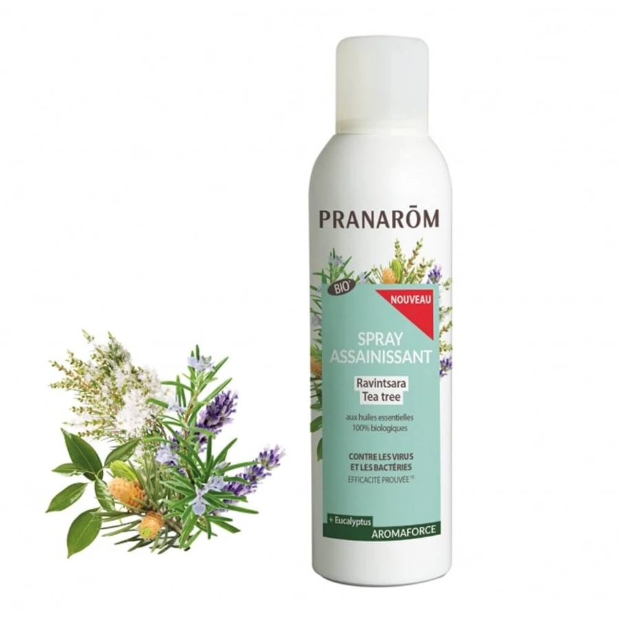 Pranarôm Aromaforce Ravintsara - Spray Purificante Árbol del Té BIO 400 ml