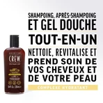 American Crew Shampoo 3 in 1 Gember en Thee 450ml