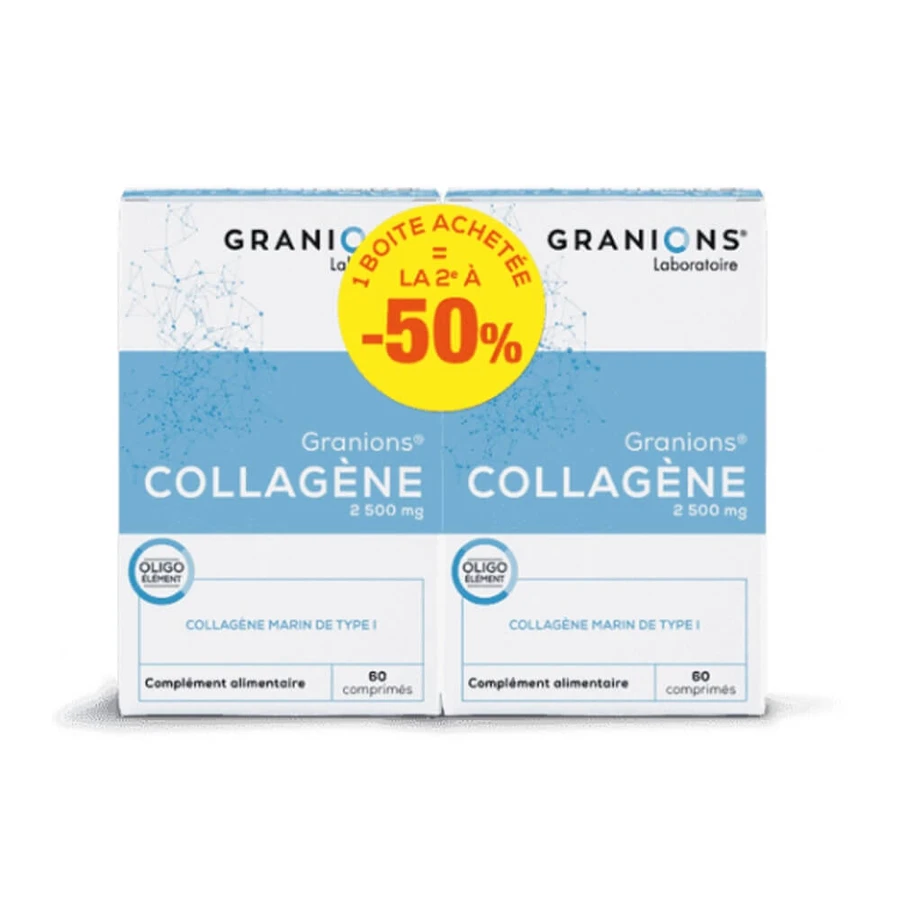 Granions Duo Collagen 2x60 tabletek: ceny i cechy