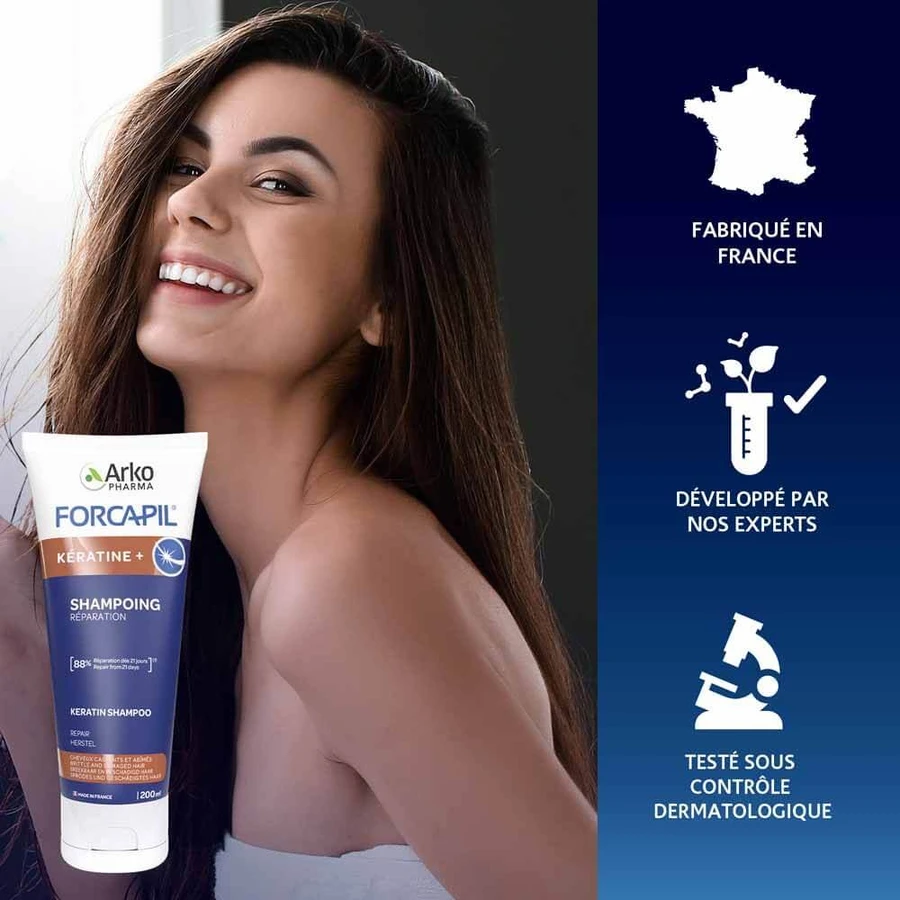 Arkopharma Forcapil Keratin stärkendes Shampoo 200 ml