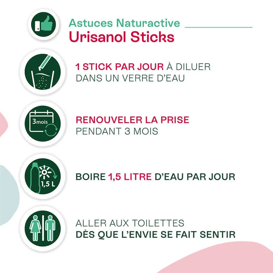Naturactive Urisanol Veenbes 20 zakjes