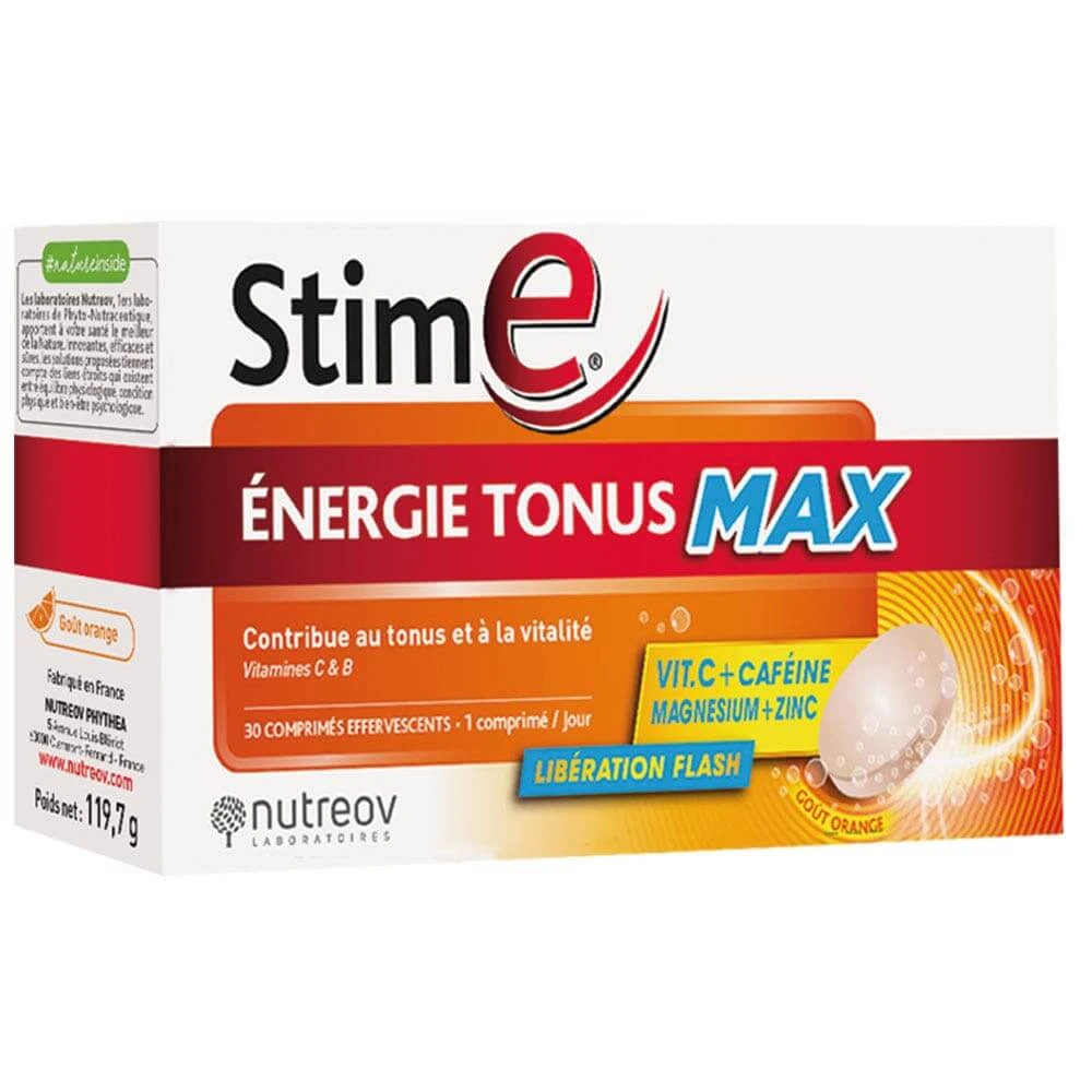 Nutreov Stim en Energie Tonus Maxi 30 tabletten