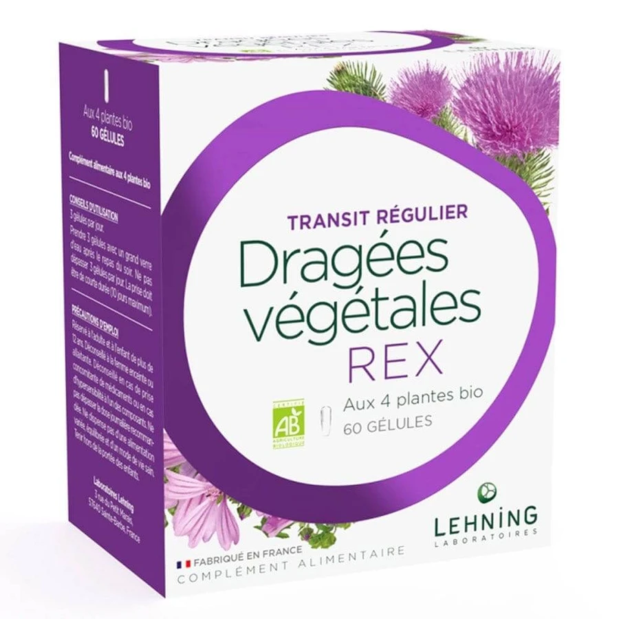 Lehning REX Confetti plantaardig 4 ORGANISCHE planten 60 capsules