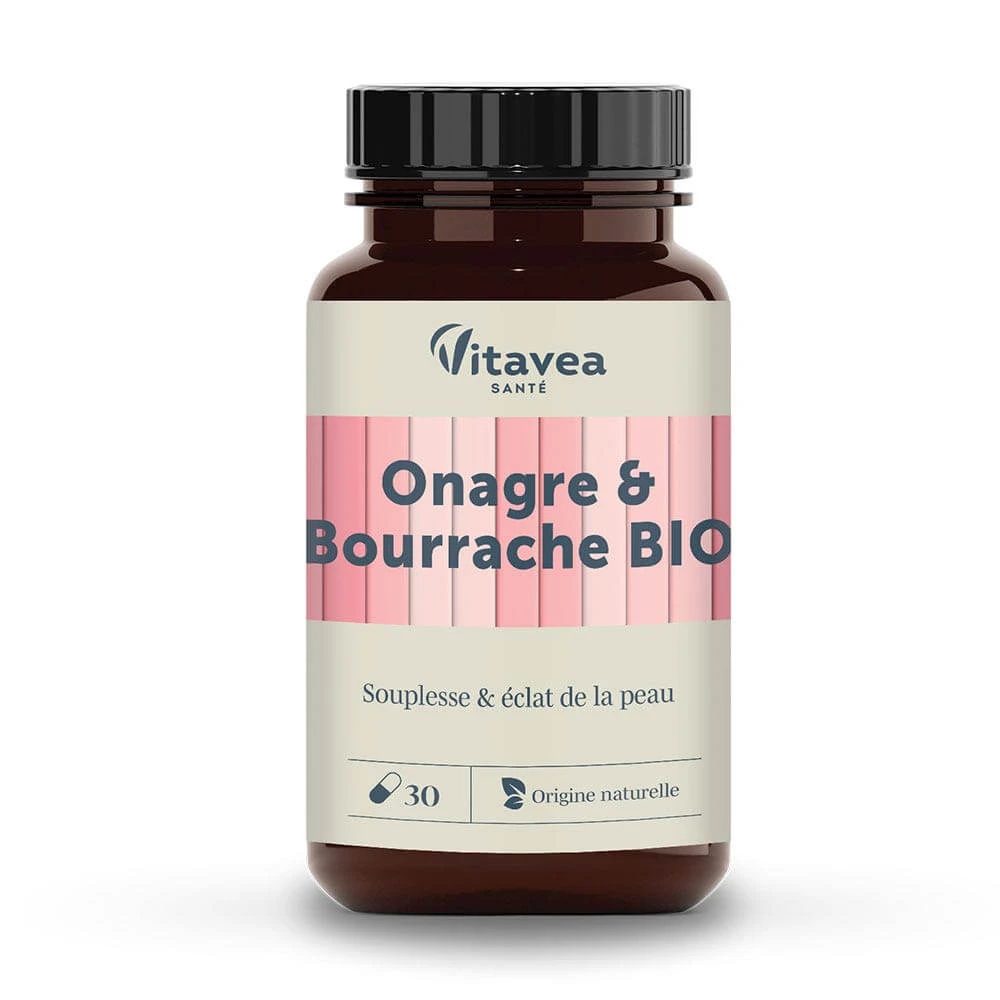 Vitavea Santé Nutri'sentiels Biologische teunisbloem x30 capsules