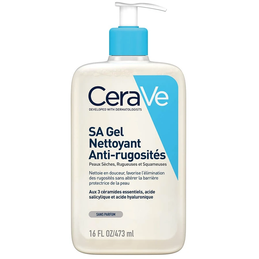 Cerave Body SA Gel Detergente Levigante Pelli secche, ruvide e screpolate 473ml