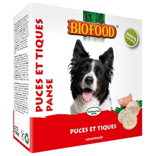 Biofood Vlooien- en tekenbestrijding voor honden 55 tabletten