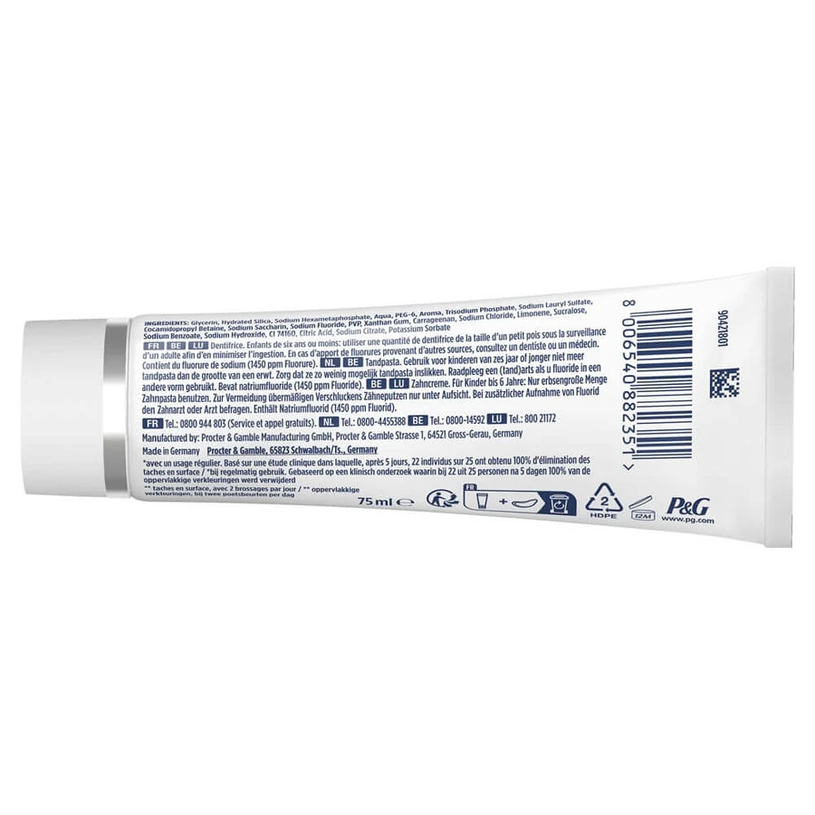 Oral-B 3D White Advanced Whitening Perfection tandpasta 75ml