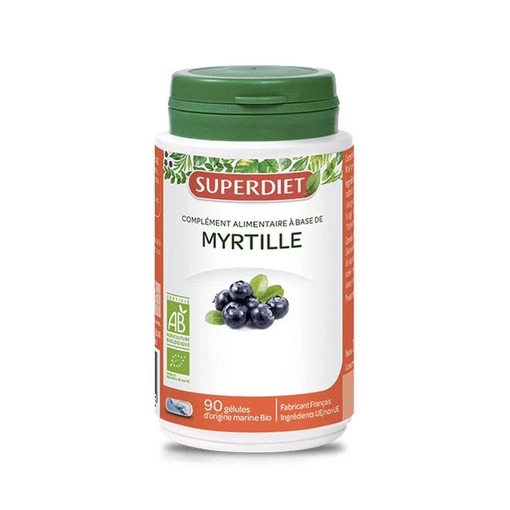 Superdiet Bio Bosbes 90 Gelule