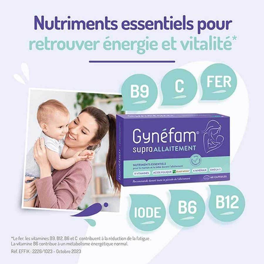 Effik Gynéfam Breastfeeding Supra 60 Capsules