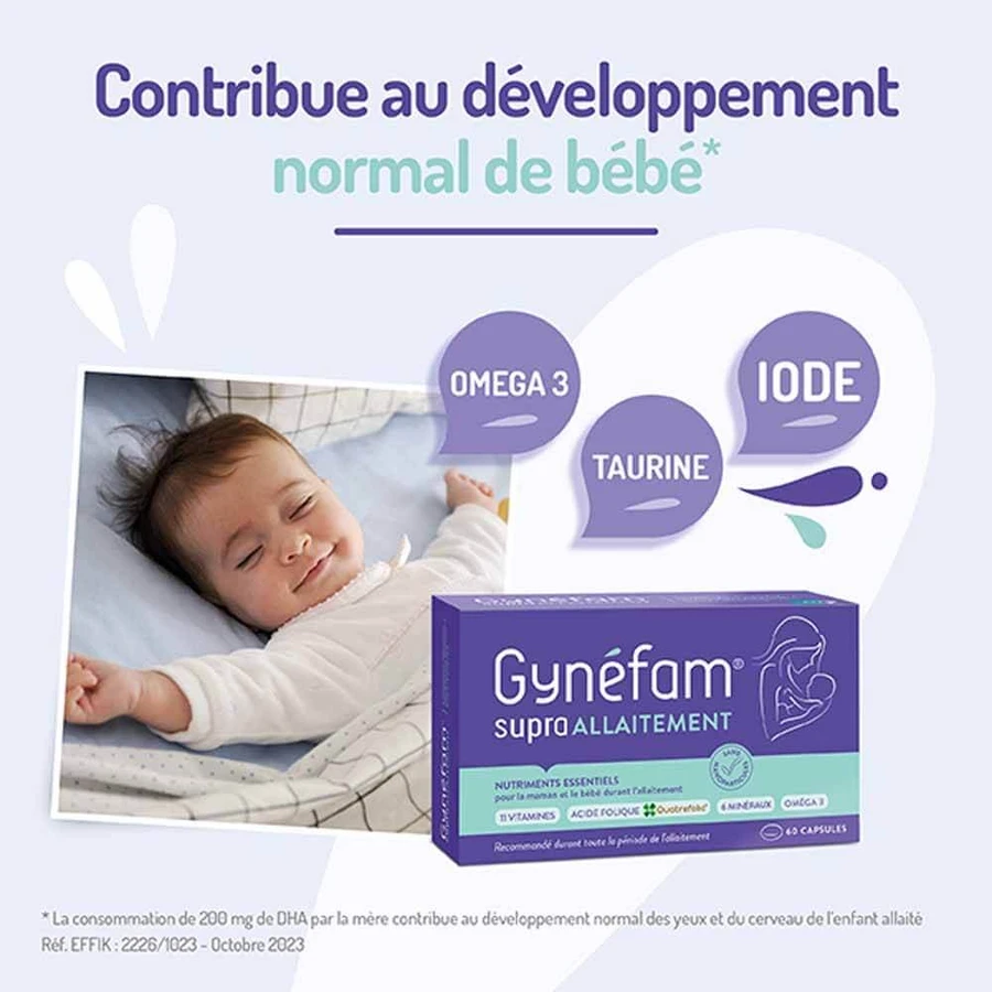 Effik Gynéfam Breastfeeding Supra 60 Capsules