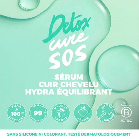 Energie Fruit Cure SOS Sérum Cuir Chevelu Hydra Equilibrant Centella & Aloë Vera 75ml