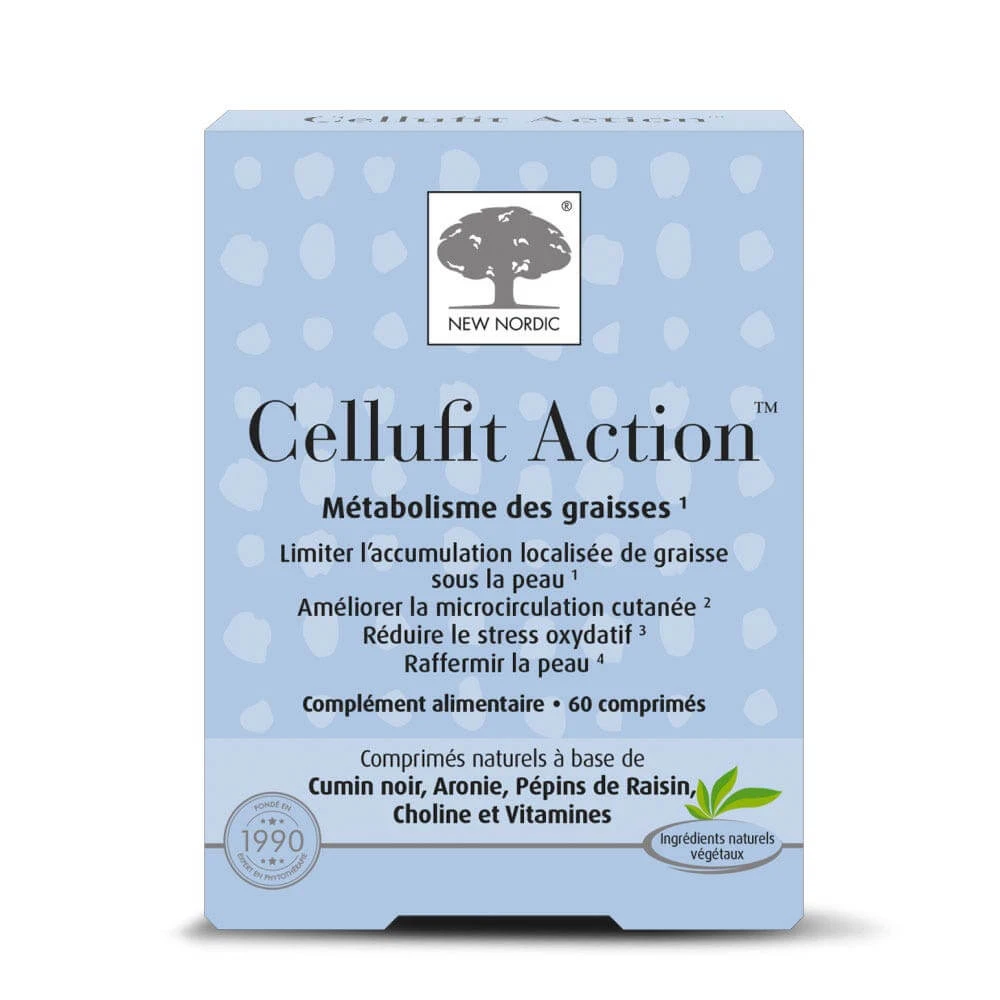 Nieuwe Nordic Skin Care Cellufit Action 60 tabletten