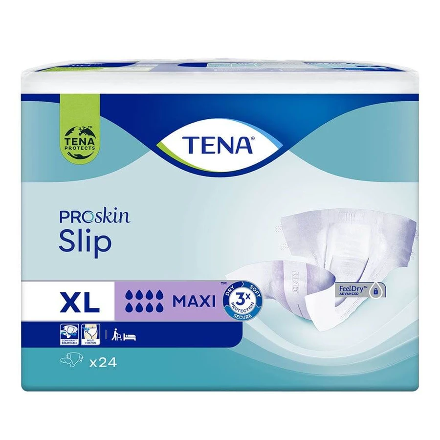 Tena Proskin Maxi Absorberende Slips bij blaaszwakte Maat XL x24