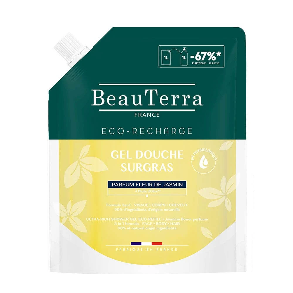 Beauterra Eco-refill Superfill Douchegel 1L