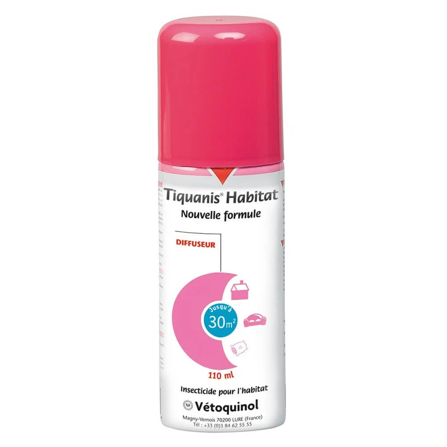 Vetoquinol Tiquanis Insecticid pentru habitat Difuzor 75ml