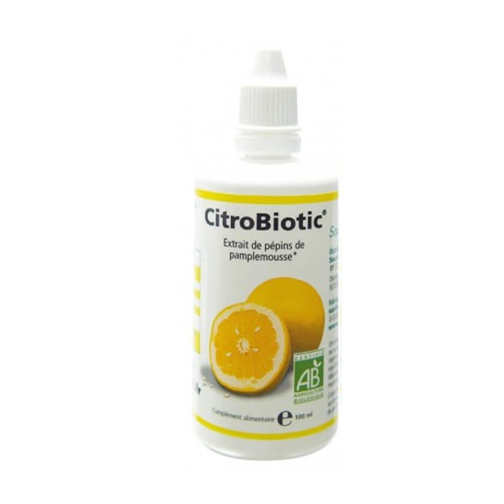 Citrobiotic Organisch Grapefruitzaadextract met Vitamine C 100ml