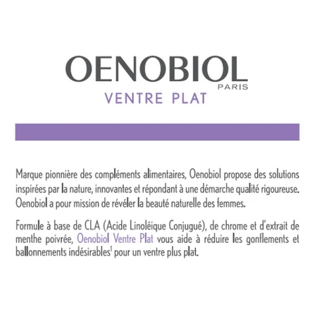 Oenobiol Vientre Adelgazante 2x60 cápsulas