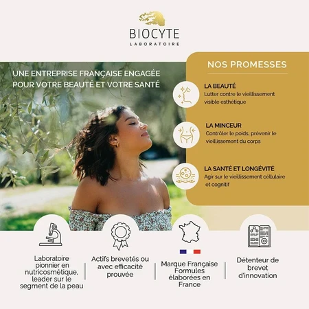 Biocyte Glow Rose Eclat & Radiance 60 gélules