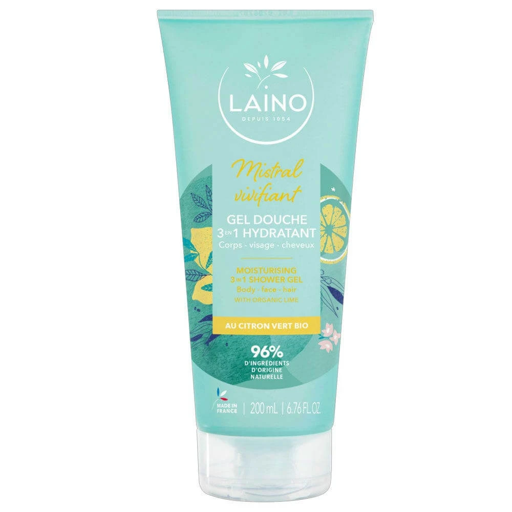 Laino Mistral Vivifiant Organic Citroen Douche Shampoo 200 ml