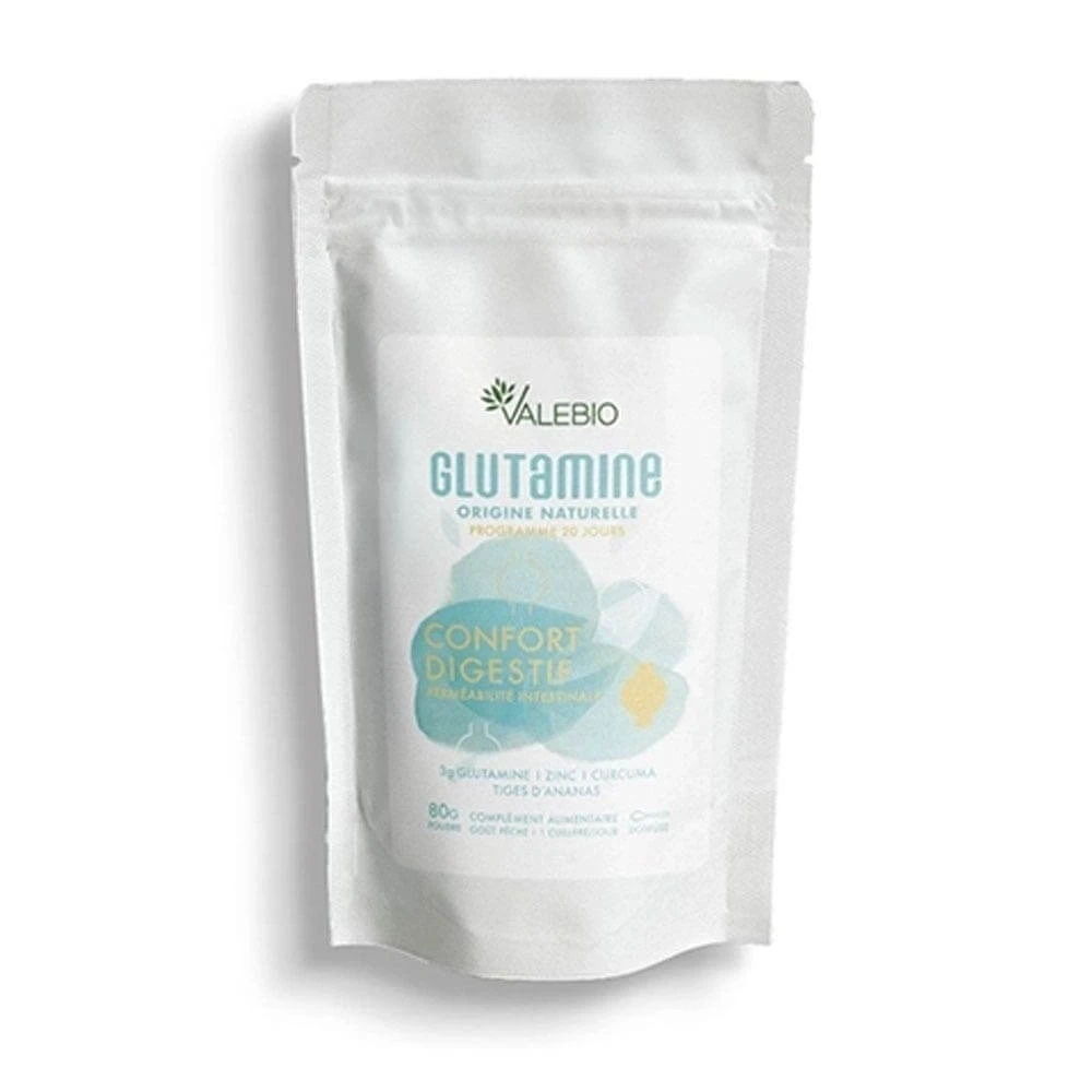 Valebio Glutamine Poeder Spijsverteringscomfort 100g